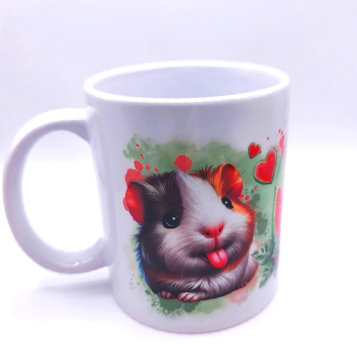 Tasse Meerschweinchen mit Melonen